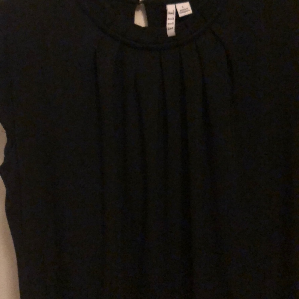 Elle black blouse - Picture 3 of 4